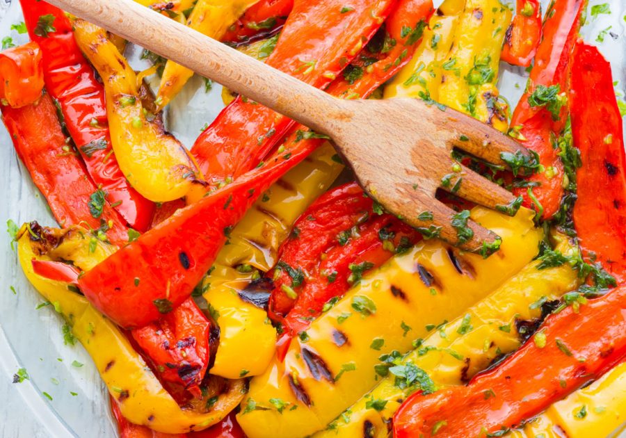 Grilled Peppers