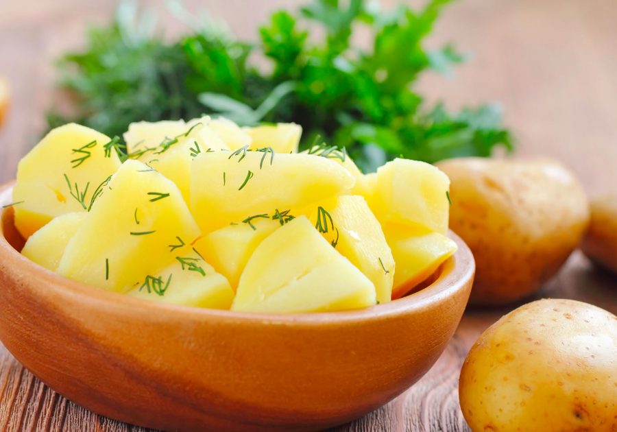 Steamed Potatoes